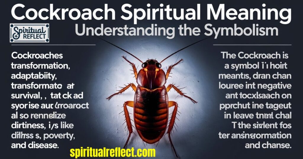 Cockroach Spiritual Meaning: Understanding the Symbolism