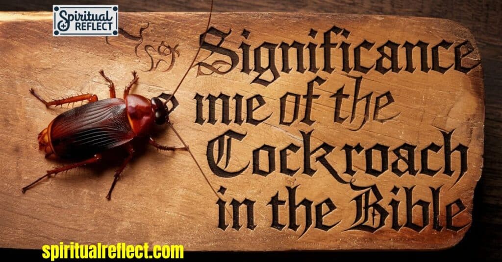 The Significance of the Cockroach in The Bible