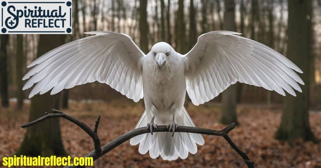 White Raven Spiritual Meaning: A Rare Symbol of Purity and Enlightenment