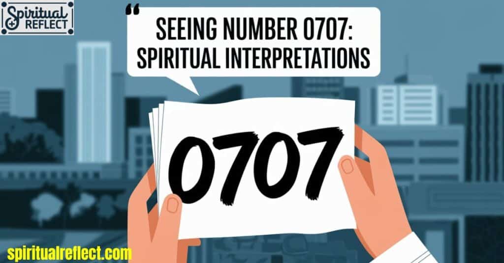 Seeing Number 0707: Spiritual Interpretations