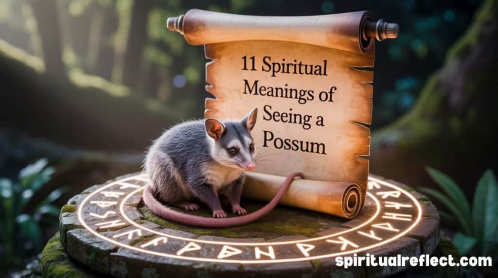 11 Spiritual Meanings Of Seeing A Possum