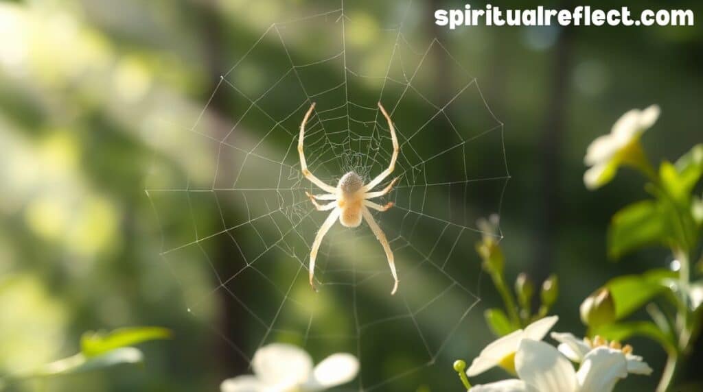 15 Spiritual Meanings of Seeing a White Spider