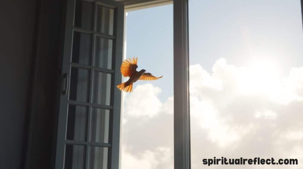Bird Flying into Window: 8 Spiritual Meanings