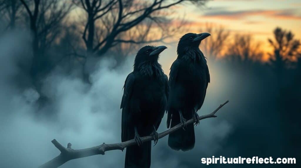 Seeing 3 Crows Spiritual Meaning