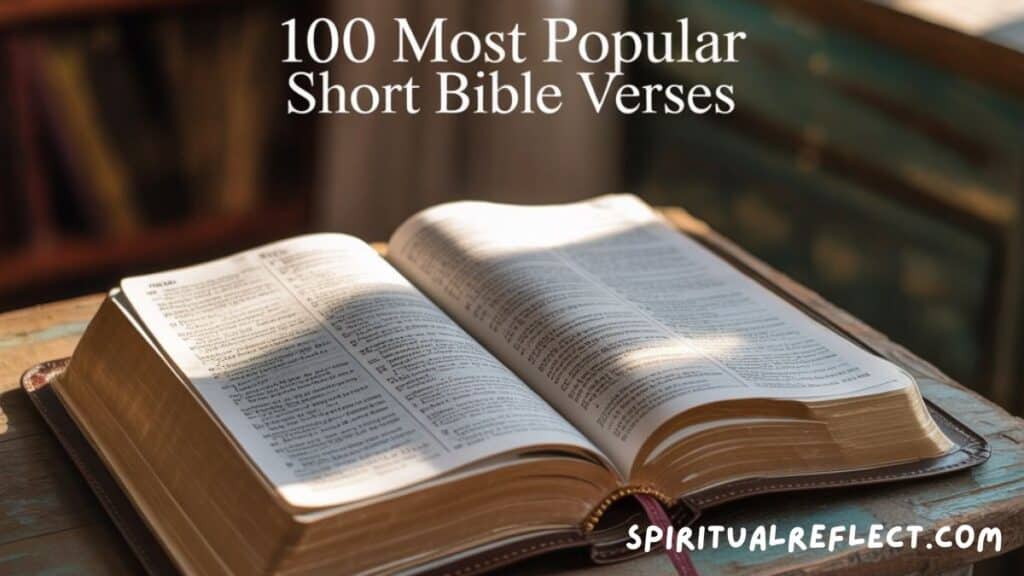 100 Most Popular Short Bible Verses