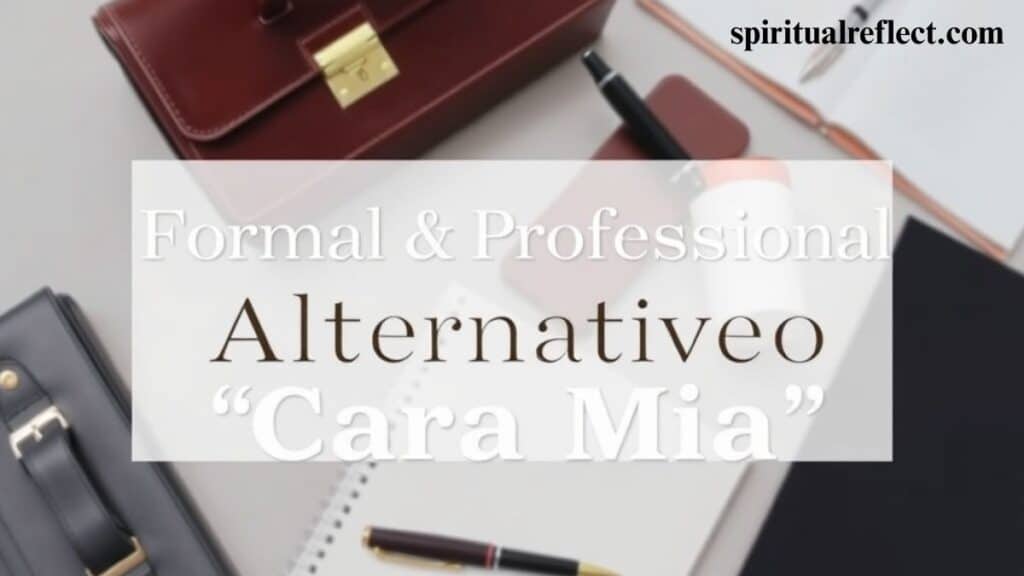 Top 55 Cara Mia Meaning: Exploring Polite, Professional, and Casual Alternatives in 2025