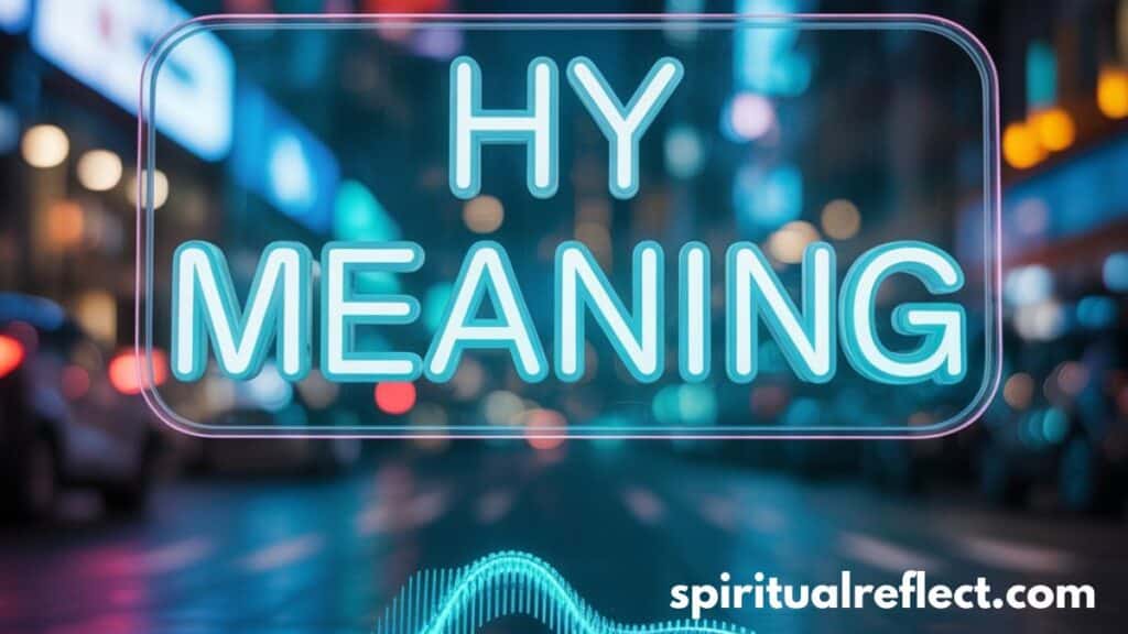 HY Meaning – A Guide to HY Definition & Uses in Text