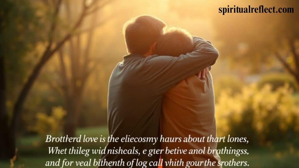 Bible Verses About Brotherly Love
