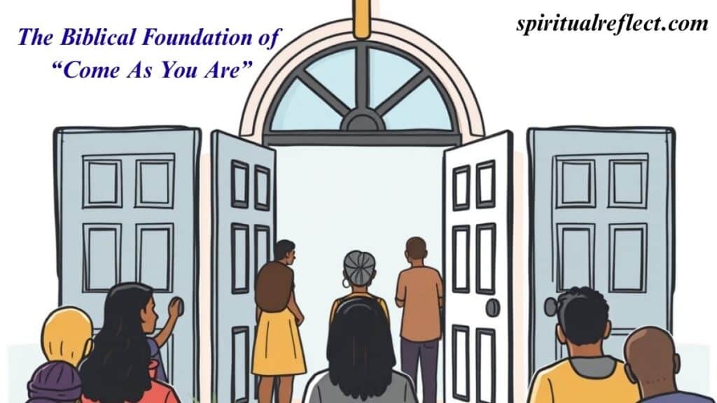 Come As You Are Bible Verse: A Message of God’s Open Invitation