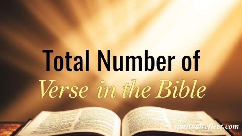 How Many Verses Are in the Bible?
