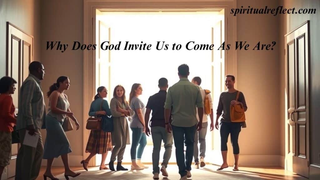 Come As You Are Bible Verse: A Message of God’s Open Invitation