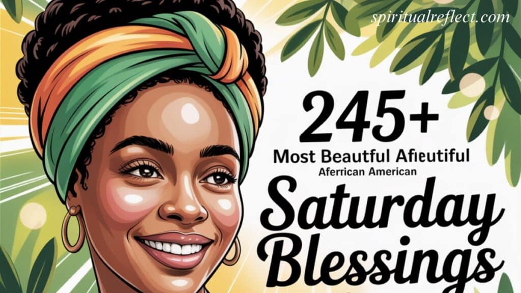 245+ Most Beautiful African American Saturday Blessings Quotes