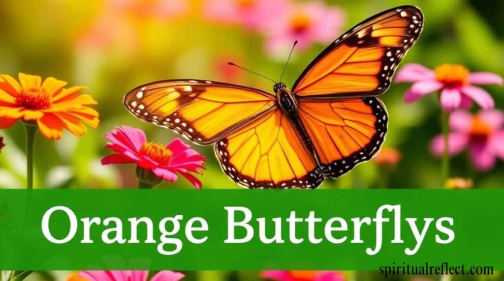 Orange butterfly: Spiritual Significance