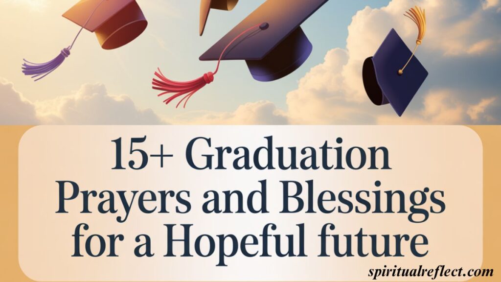 15+ Graduation Prayers and Blessings for a Hopeful Future