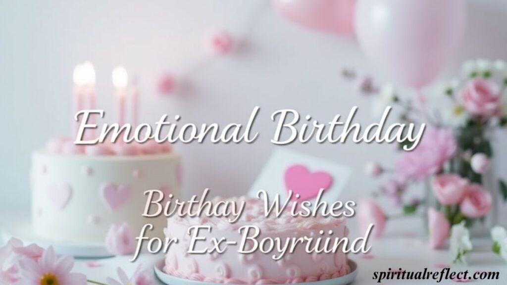 150+ Heart Touching Birthday Wishes for Ex Boyfriend