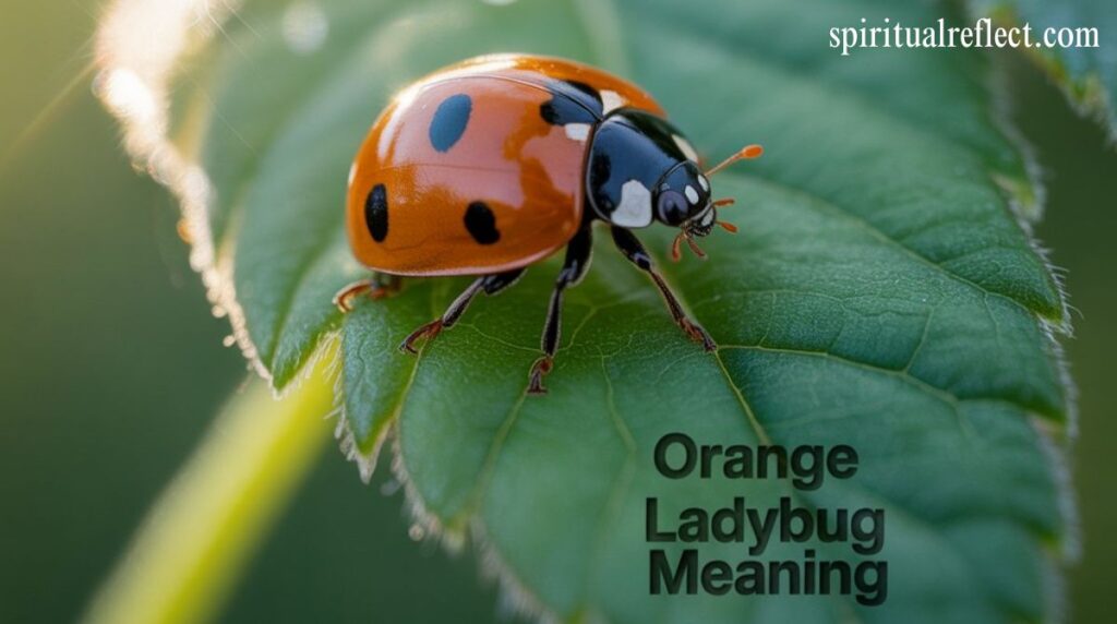 Orange Ladybug Meaning: A Sign of Luck, Love & Transformation
