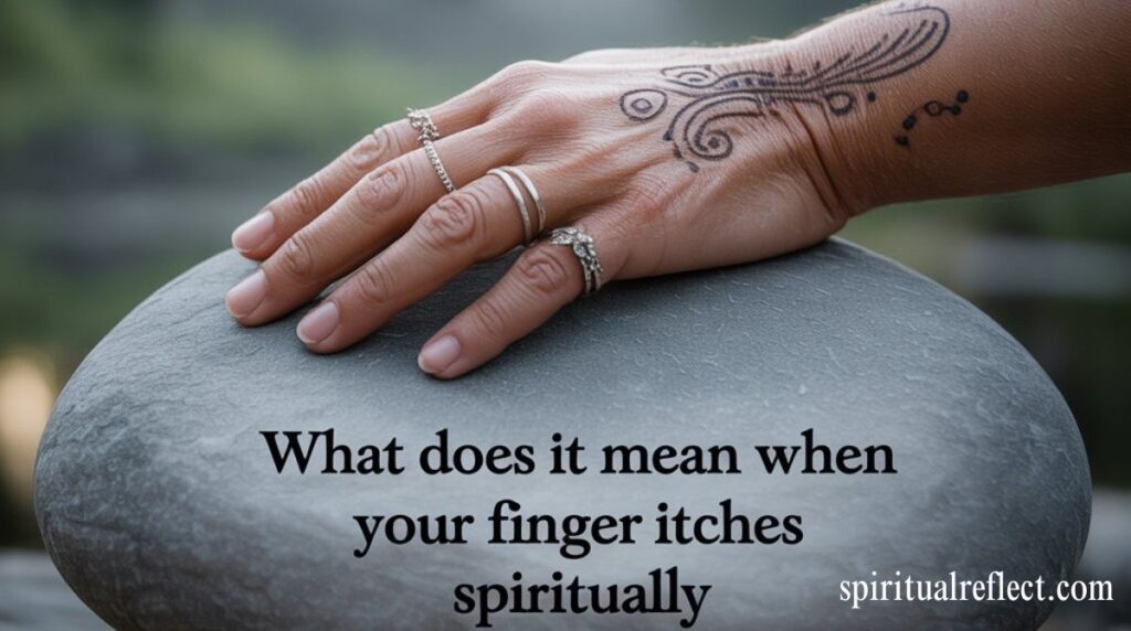 What Does it Mean When Your Finger itches Spiritually