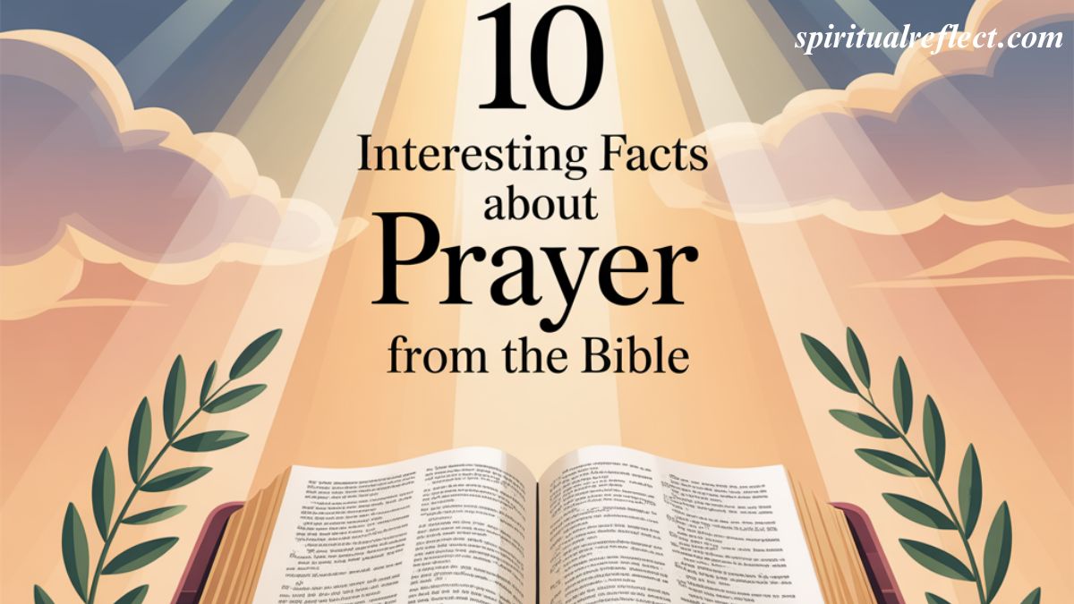 10 Interesting Facts About Prayer from the Bible