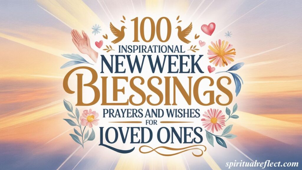 100 Inspirational New Week Blessings Quotes, Prayers And Wishes For Loved Ones