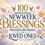 100 Inspirational New Week Blessings Quotes, Prayers And Wishes For Loved Ones