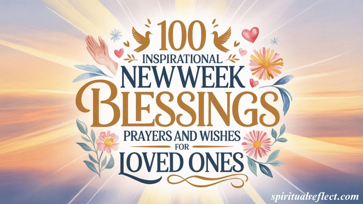 100 Inspirational New Week Blessings Quotes, Prayers And Wishes For Loved Ones