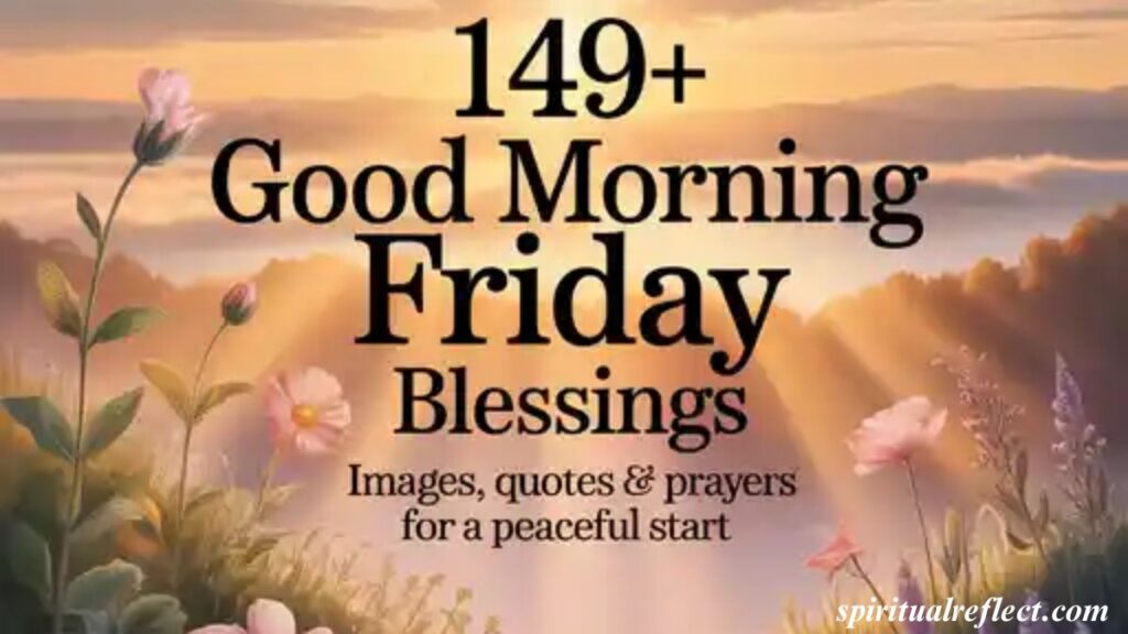149+ Good Morning Friday Blessings Images, Quotes & Prayers for a Peaceful Start