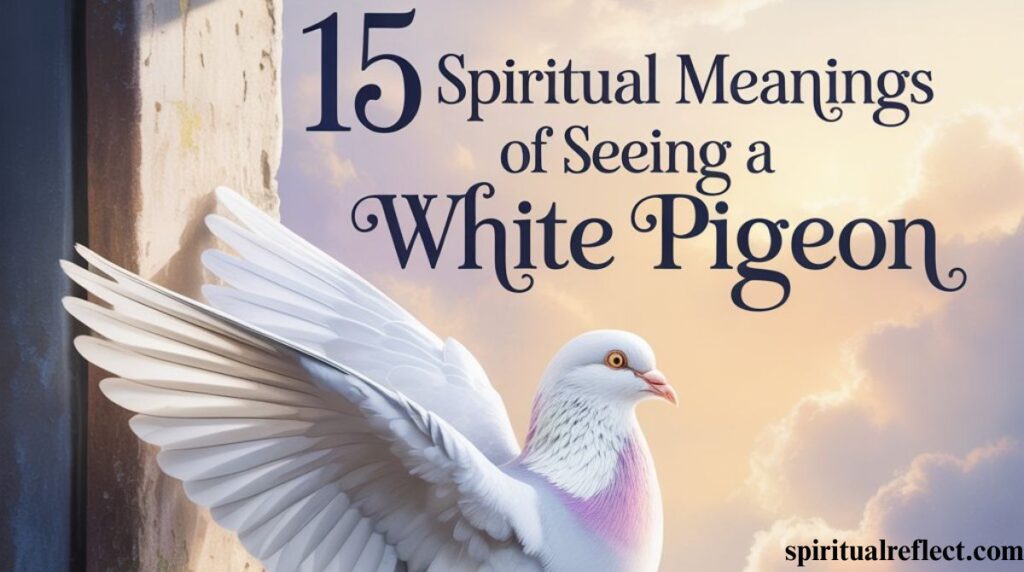 15 Spiritual Meanings Of Seeing a White Pigeon