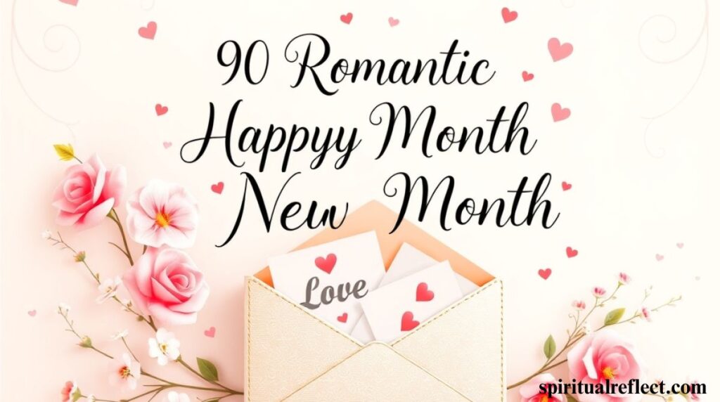 90 Romantic Happy New Month Messages to My Love