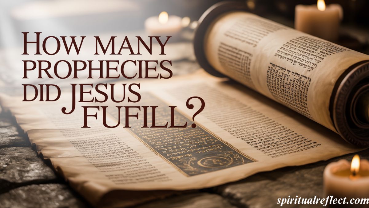 How Many Prophecies Did Jesus Fulfill?