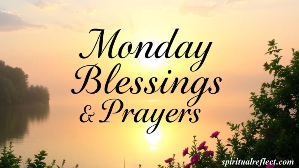 120+ Monday Blessings, Prayers and Quotes with Images to Start a New Week
