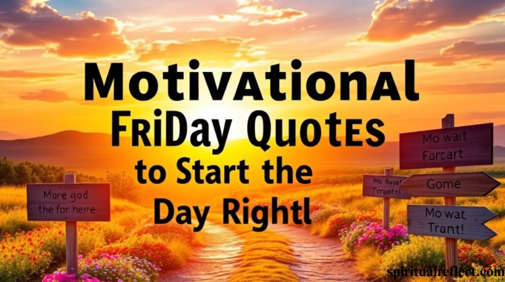 100+ Beautiful Good Morning Friday Blessings, Quotes, and Images to Inspire Your Day”