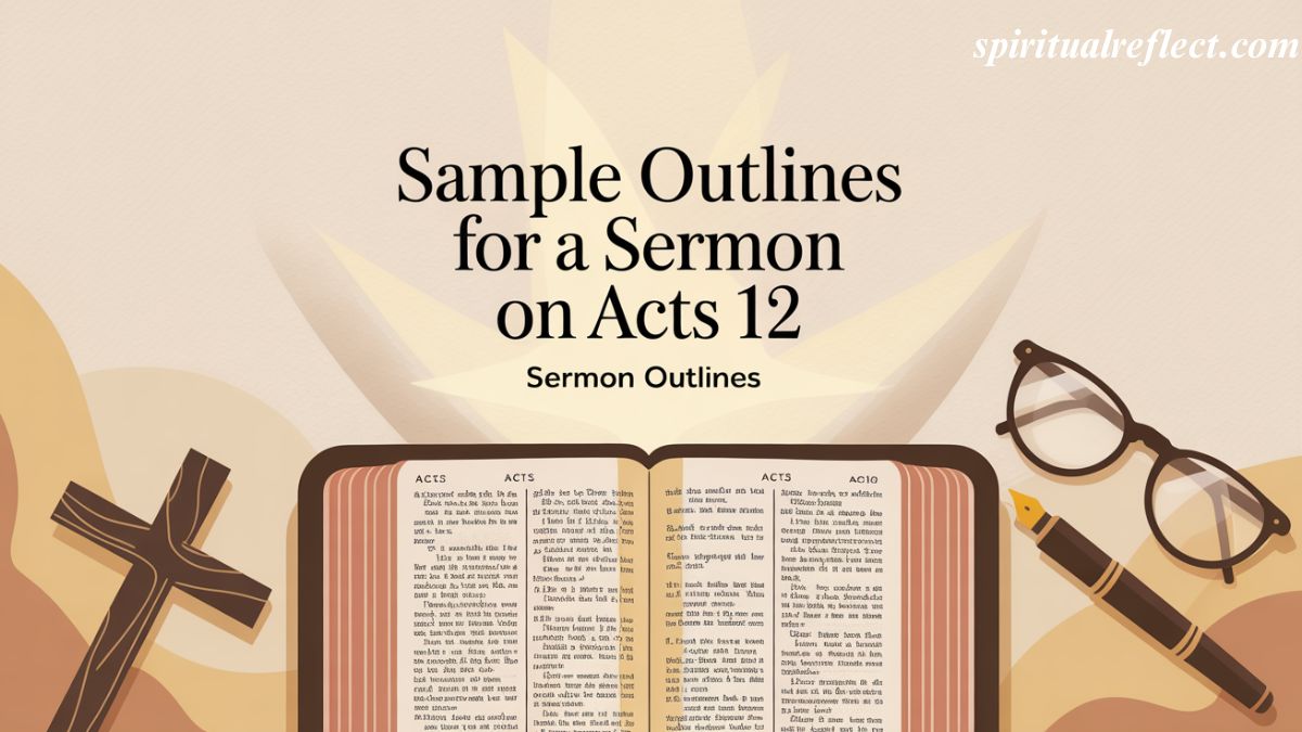 Sample Outlines for a Sermon on Acts 12