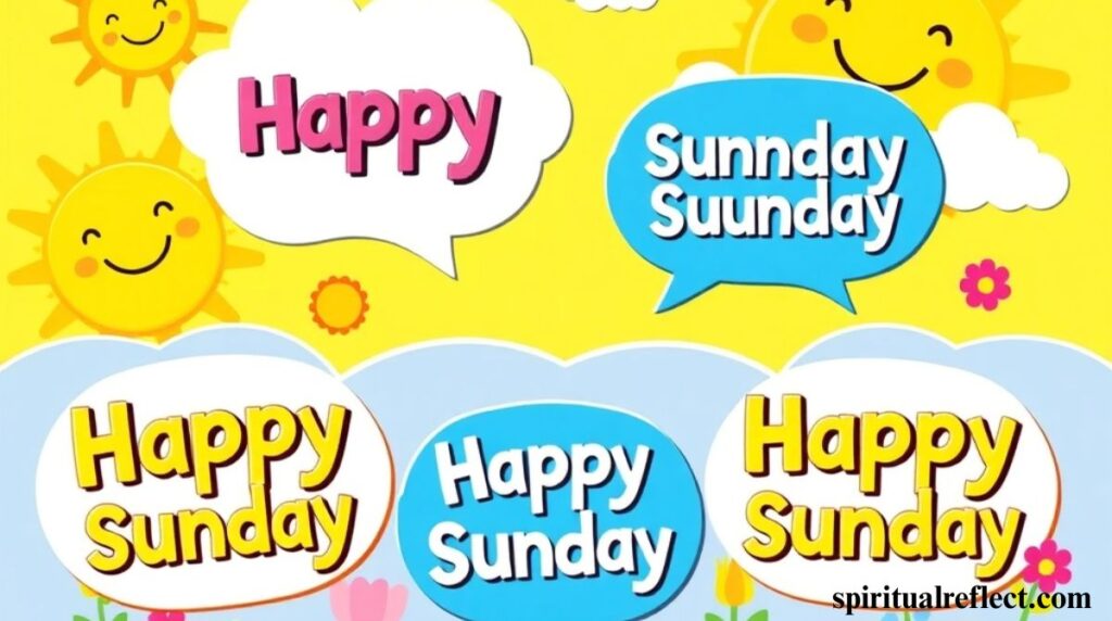 120+ Cute Happy Sunday Wishes to Brighten Your Heart