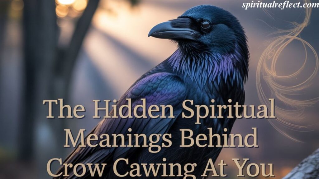 The Hidden Spiritual Meanings Behind Crow Cawing at You