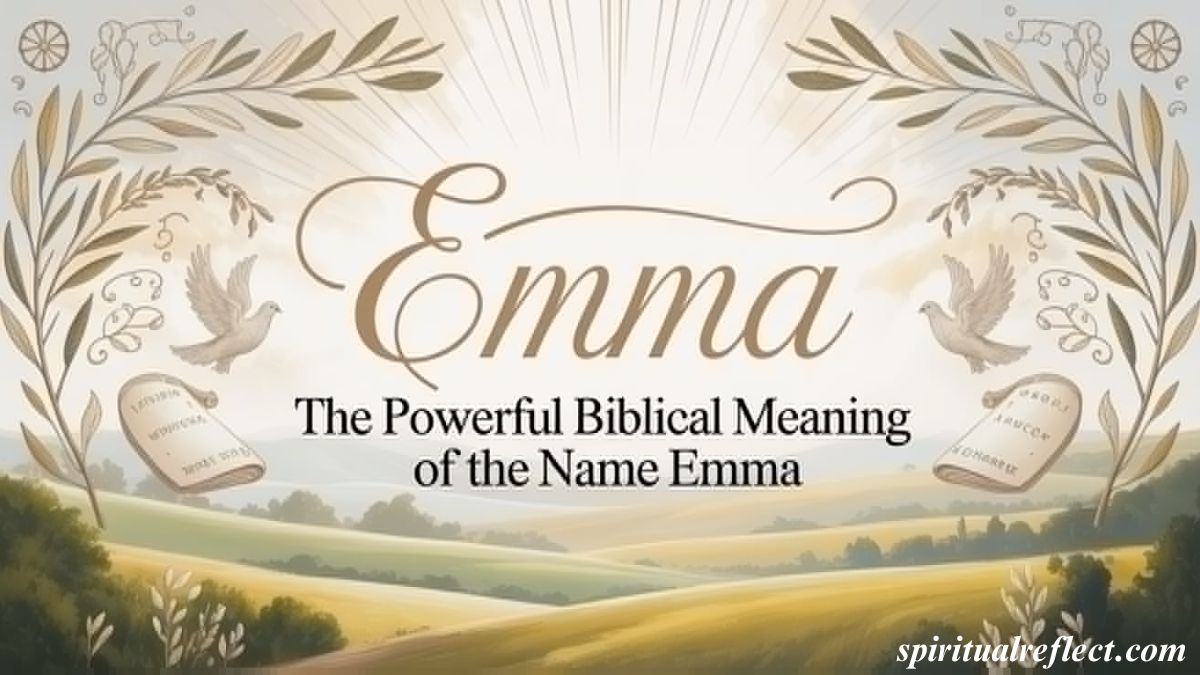The Powerful Biblical Meaning of the Name EMMA