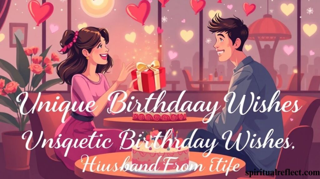 Top Soulmate Birthday Wishes For Husband From Loving Wife