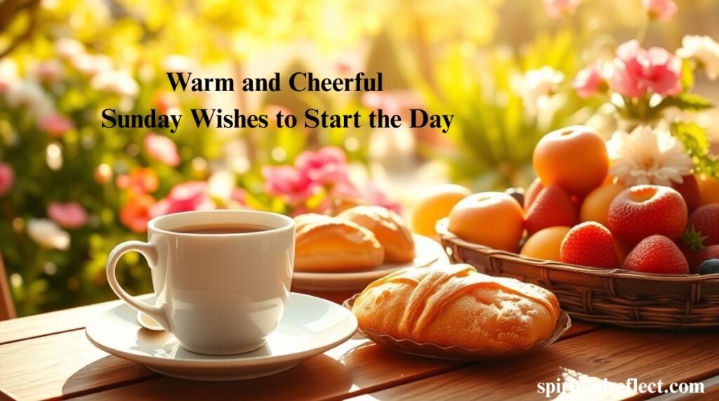 120+ Cute Happy Sunday Wishes to Brighten Your Heart