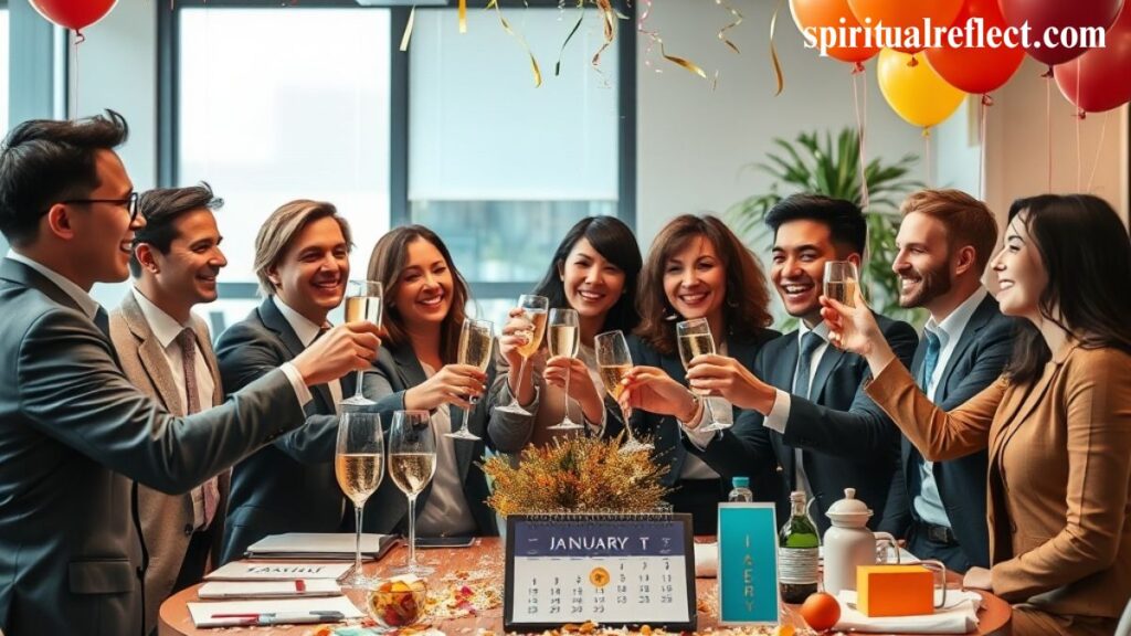 Happy New Year Business Wishes for Your Professional Circle