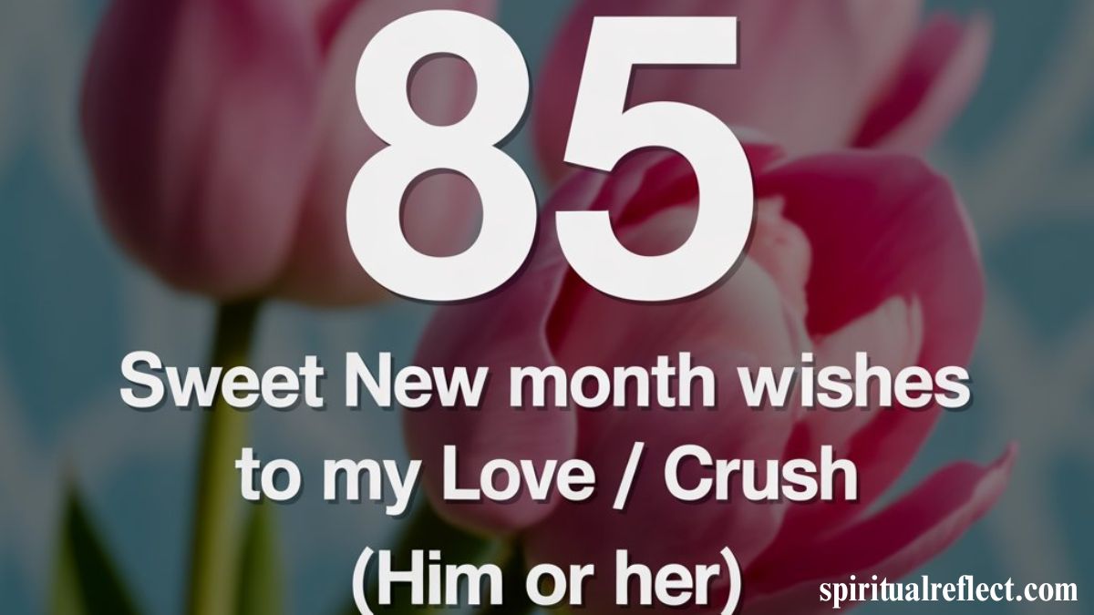 85 Sweet New Month Wishes To My Love / Crush (Him or Her)