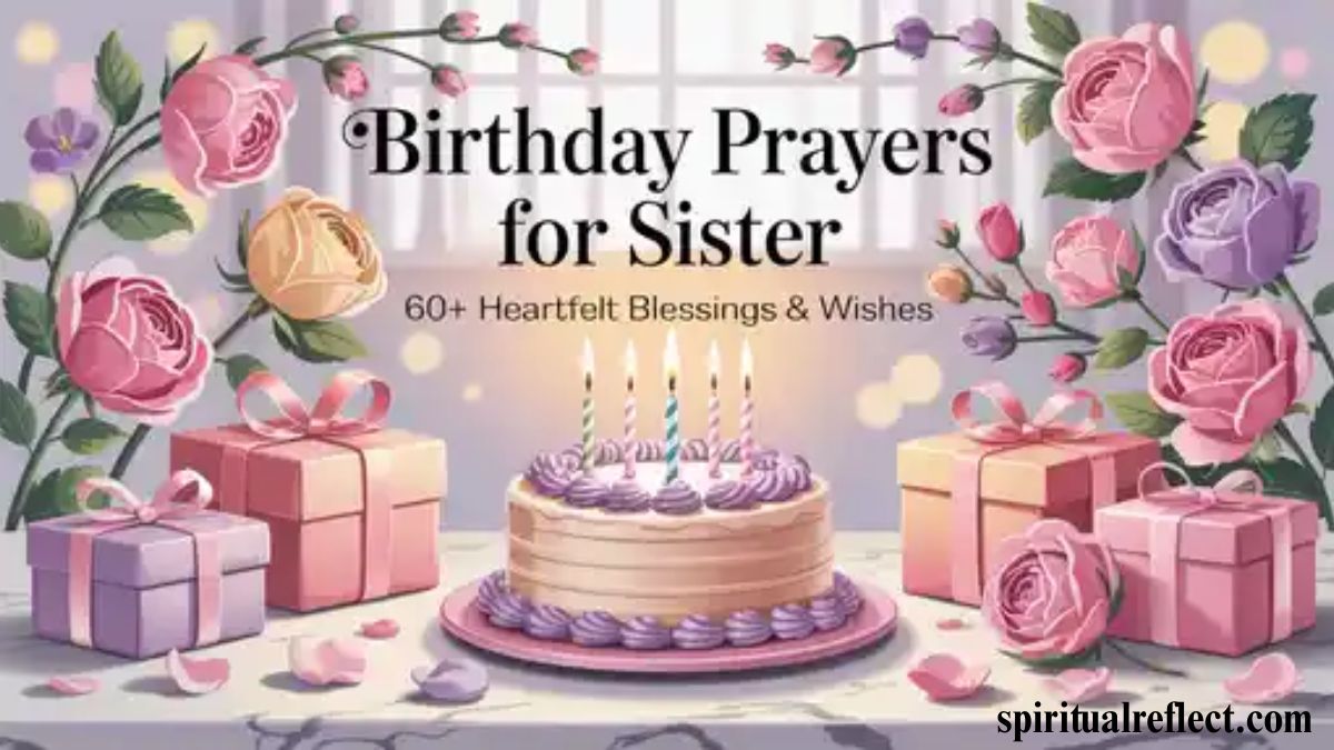 Birthday Prayers for Sister: 60+ Heartfelt Blessings & Wishes