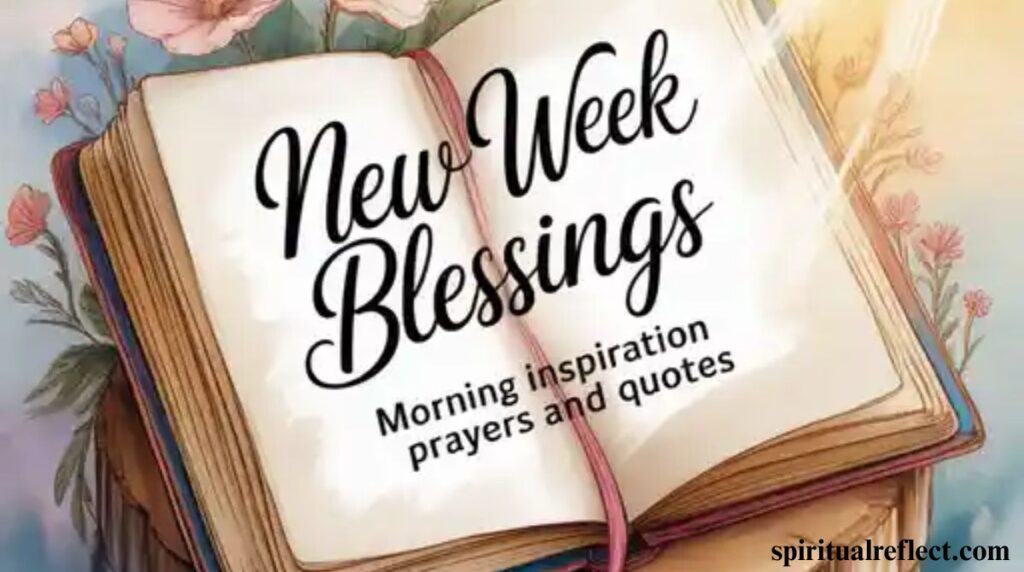 New Week Blessings for Morning Inspiration Prayers and Quotes
