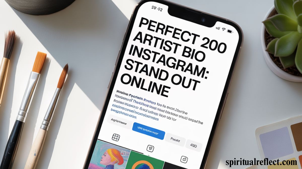 Perfect 200 Artist Bio for Instagram: Stand Out Online