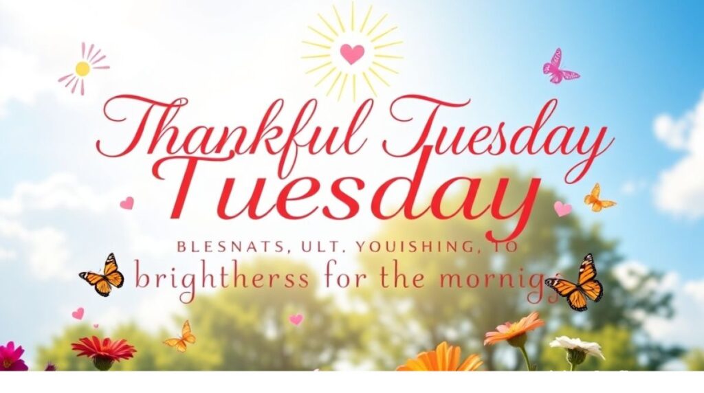 110+ Thankful Tuesday Blessings Quotes Bible Verses