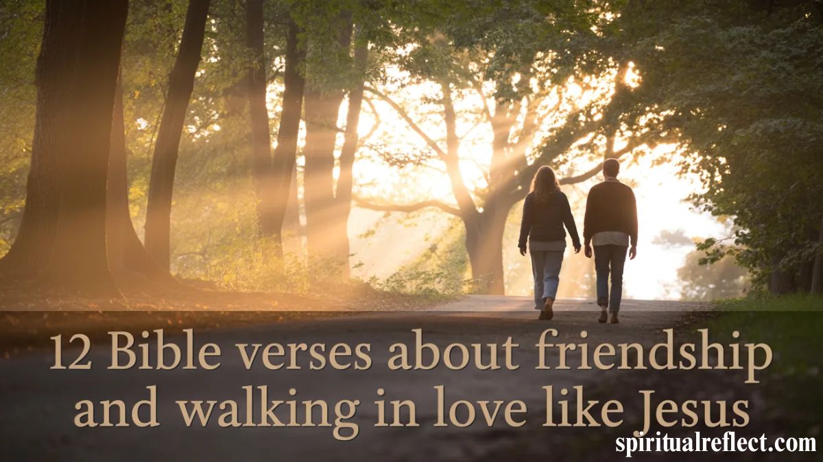 12 Bible Verses About Friendship and Walking in Love Like Jesus
