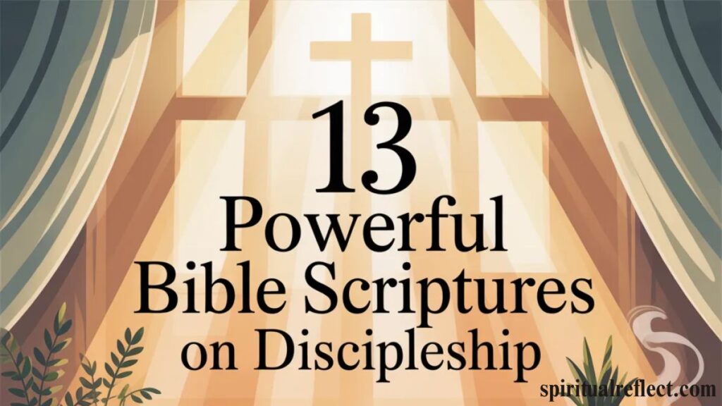 13 Powerful Bible Scriptures on Discipleship