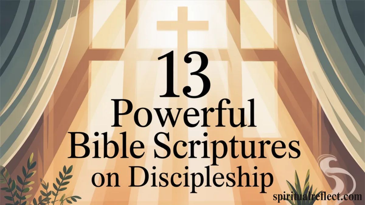 13 Powerful Bible Scriptures on Discipleship
