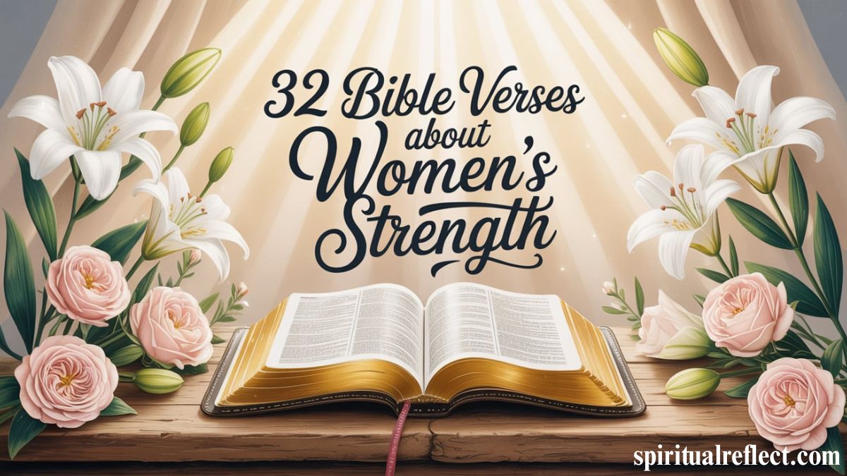 32 Bible Verses About Women's Strength