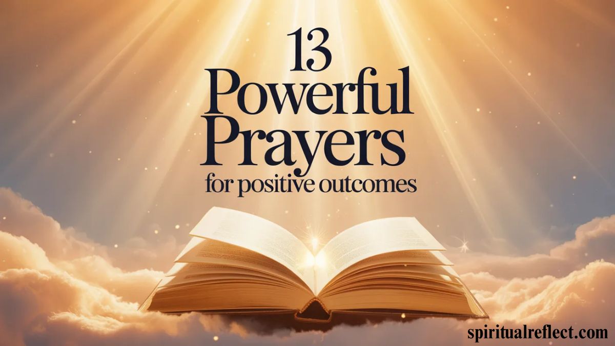 13 Powerful Prayers for Positive Outcomes