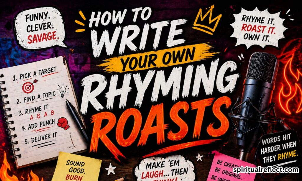 How to Write Your Own Rhyming Roasts
