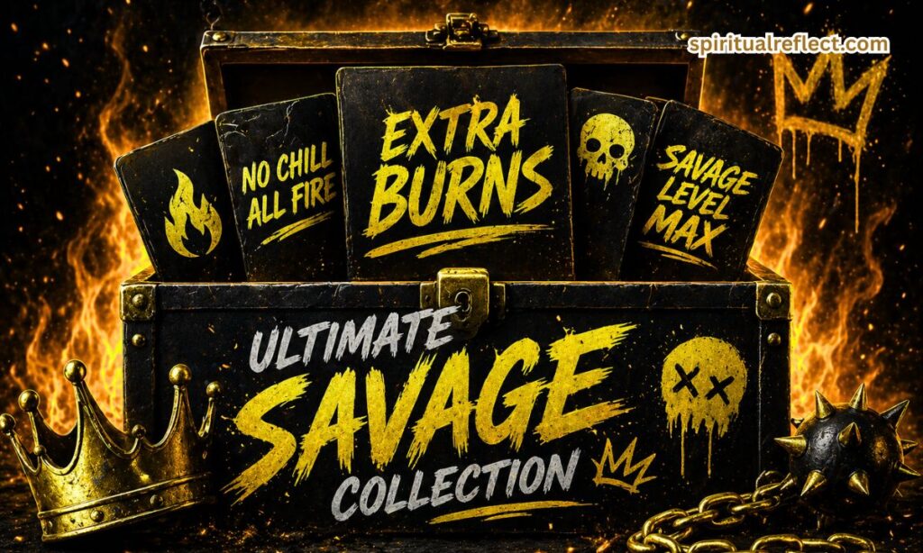 The Ultimate Savage Collection — Extra Burns for the Bold

